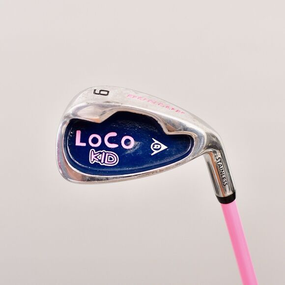 DUNLOP LOCO 9 PINK GIRLS KIDS GOLF CLUB - Picture 3 of 9